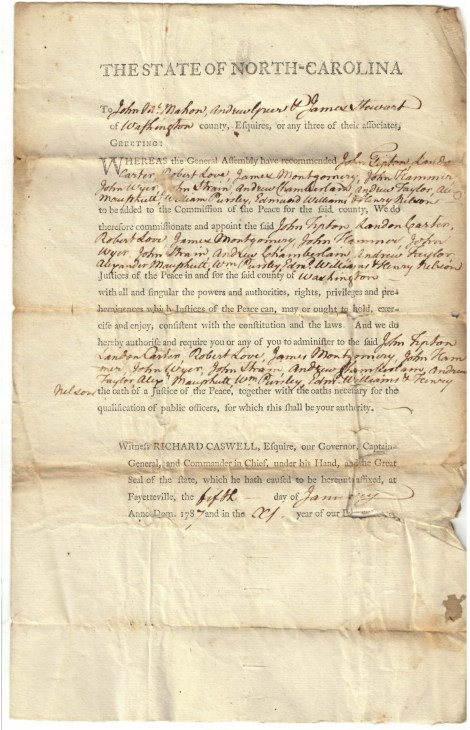 1787Justices of the Peace -