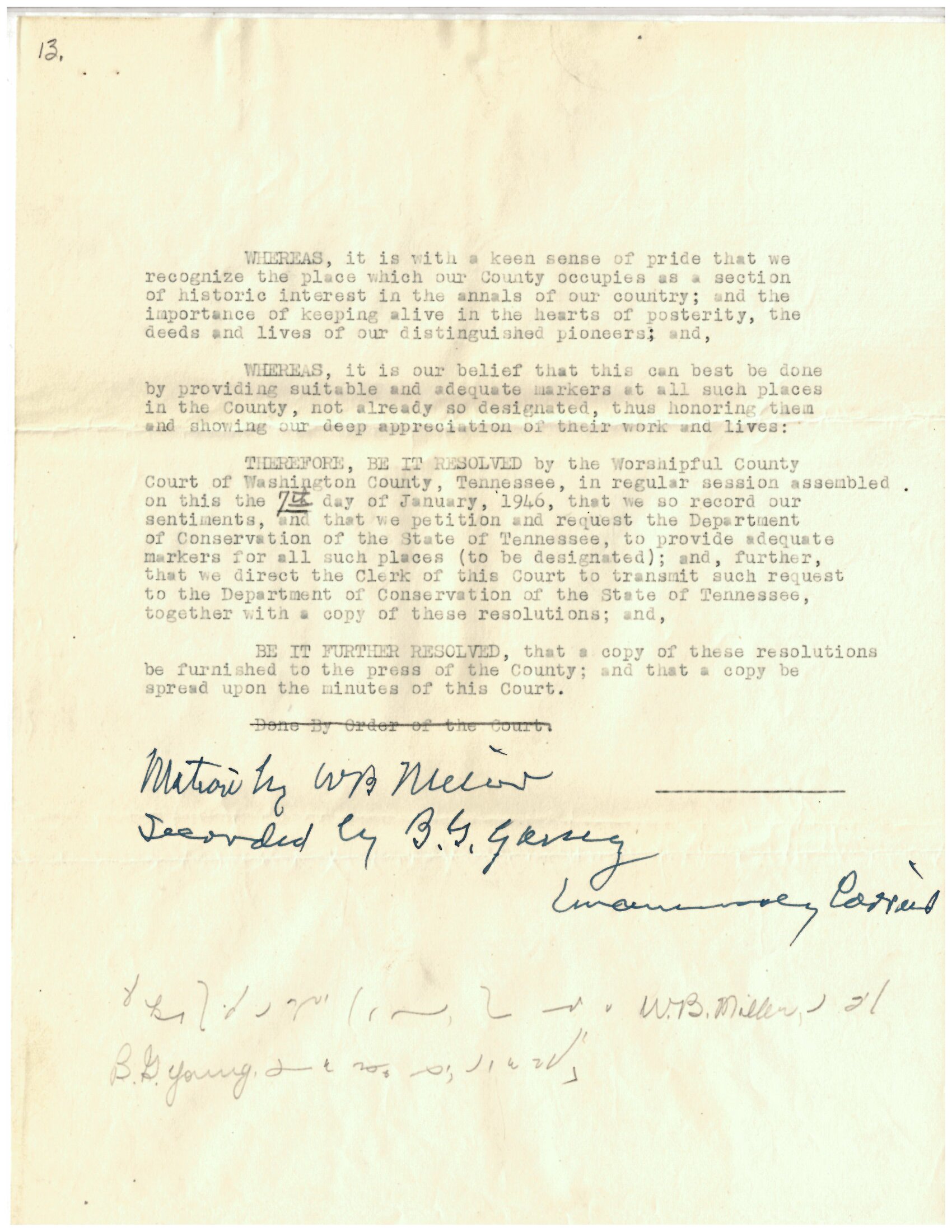 Historical Markers - 1946